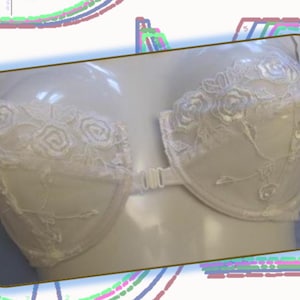 Bra PATTERNS. Bra sewing PATTERN. Multi sizes AA, A, B, C, D. Front close Beatrice balconette bra. Instant download pdf sewing pattern.