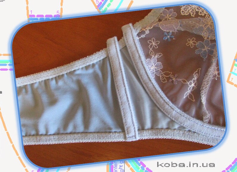 Bra Pattern. Pattern Lingerie. Bra Sewing PATTERN. Multi Sizes AA, A, B