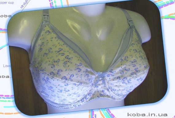 Nursing Bra Pattern Melisa, Size AA-D with instructions (PDF Download)