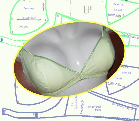How to Make Wireless Bra. Wireless Bra Pattern. Bra Pattern Pdf