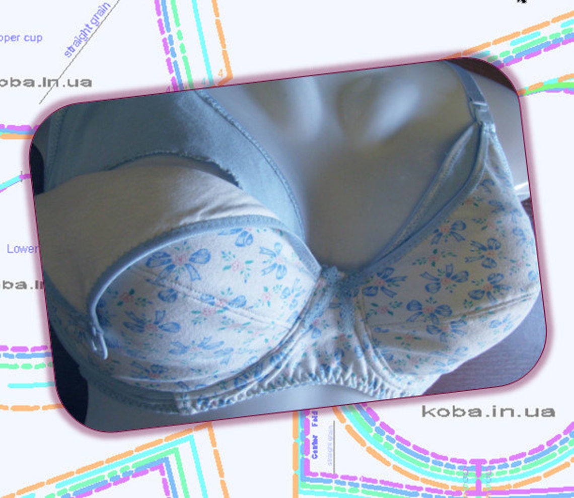 Bra PATTERN Bra Sewing PATTERNS Bra Pattern Pdf Multi Sizes Etsy