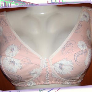 Sewing LINEN bra, Bra pattern pdf, Wireless bra Pattern, Bra Sewing Pattern, Linen, Make Wireless bra, Size AA, A, B, C, D Instant download