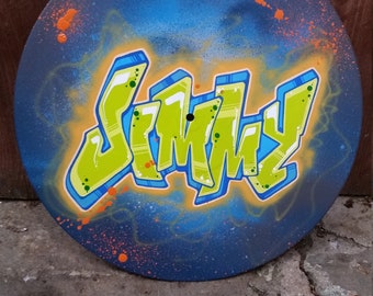 custom graffiti style vinyl records