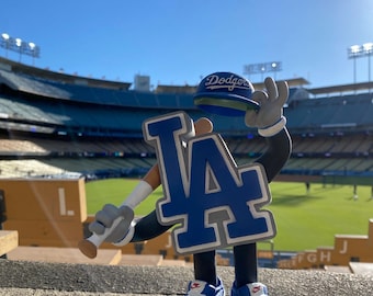 Free Shipping Custom designed LA Dodgers figurine L.A. Hombre vinyl toy 3d printed