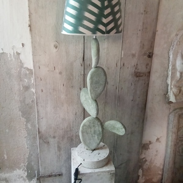 Marmeren cactuslamp