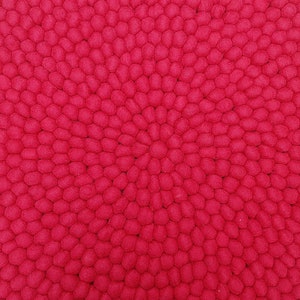 Felt Ball Rugs. Red Felt Ball Rug / Carpet / Home Decor / Pom Pom Nursery Rug / Round Rug / Teppich  (Free Shipping)