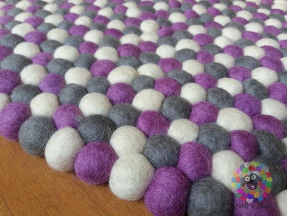 lavender rug for nursery