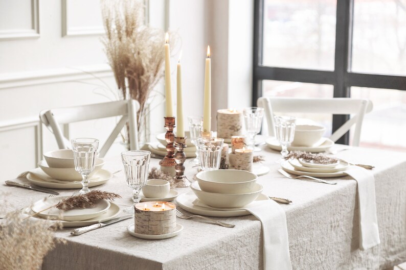 Ceramic Plate Set of 3 Handmade Dinnerplate Cake Plate and Etsy