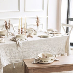 minimalist wedding ideas, white table setting for 50, Handmade 3 piece dinnerware set for 6 person, pottery tableware, stoneware pottery plates and bowls, Stoneware dish set