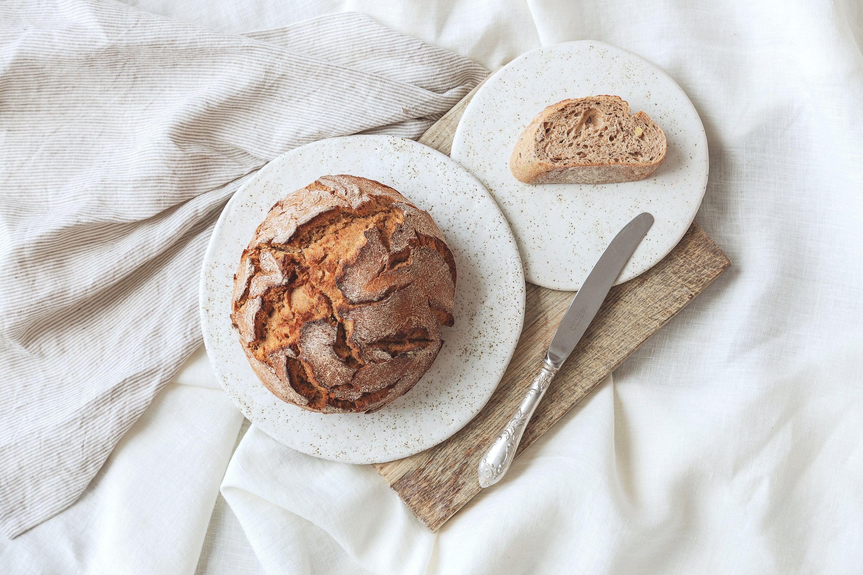 Food Photography Plates Set of 2 Ceramic Cheese Board Slab Etsy
