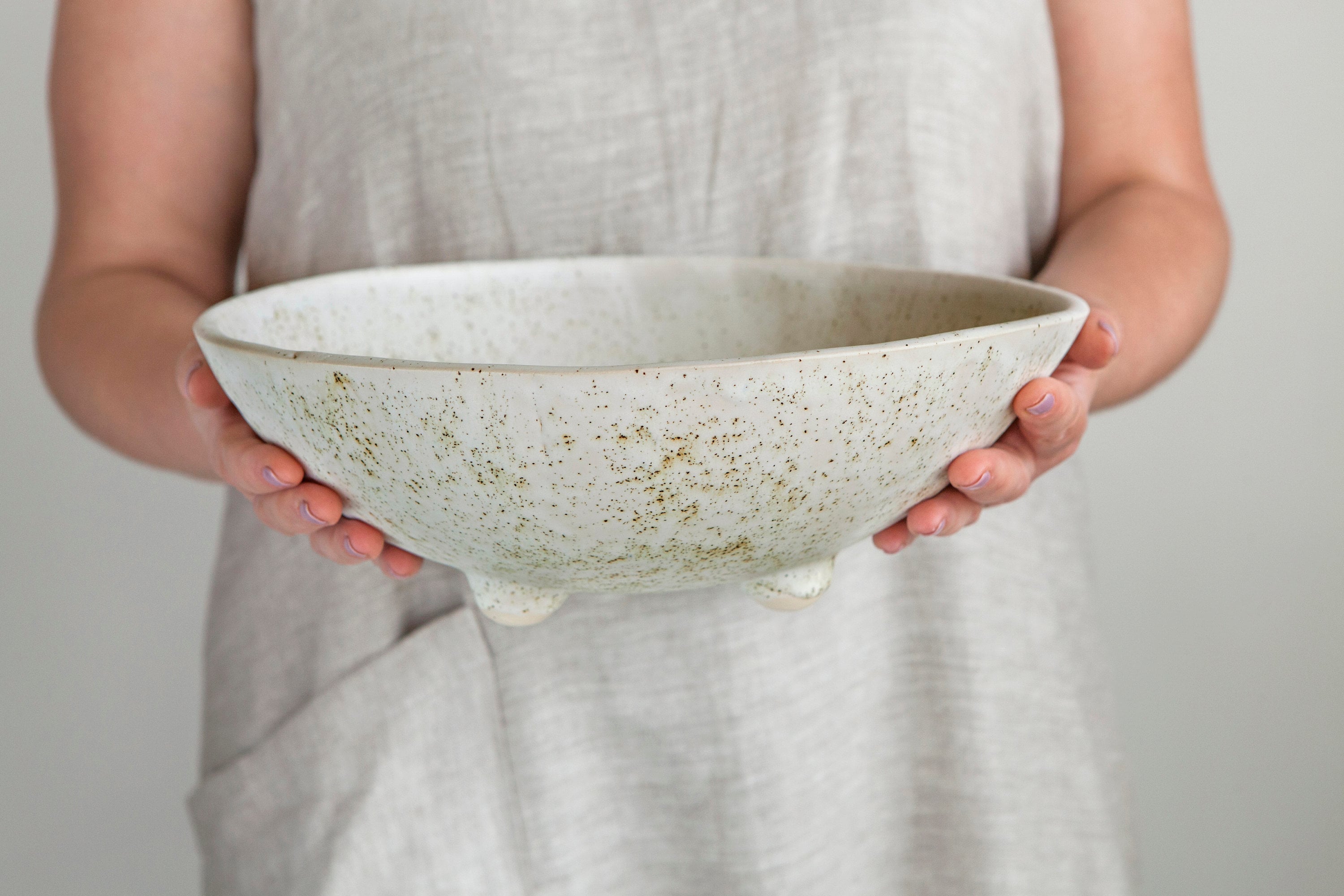 Pottery clearance fruit bowl
