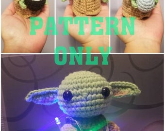 Chibi Alien Amigurumi PDF Pattern | instant download | crochet your own plush