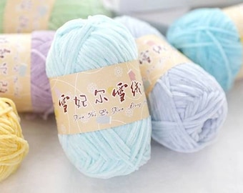 Cute Little Love Fluffy Yarn - Felt Simulated Yarn – madebymashumaro