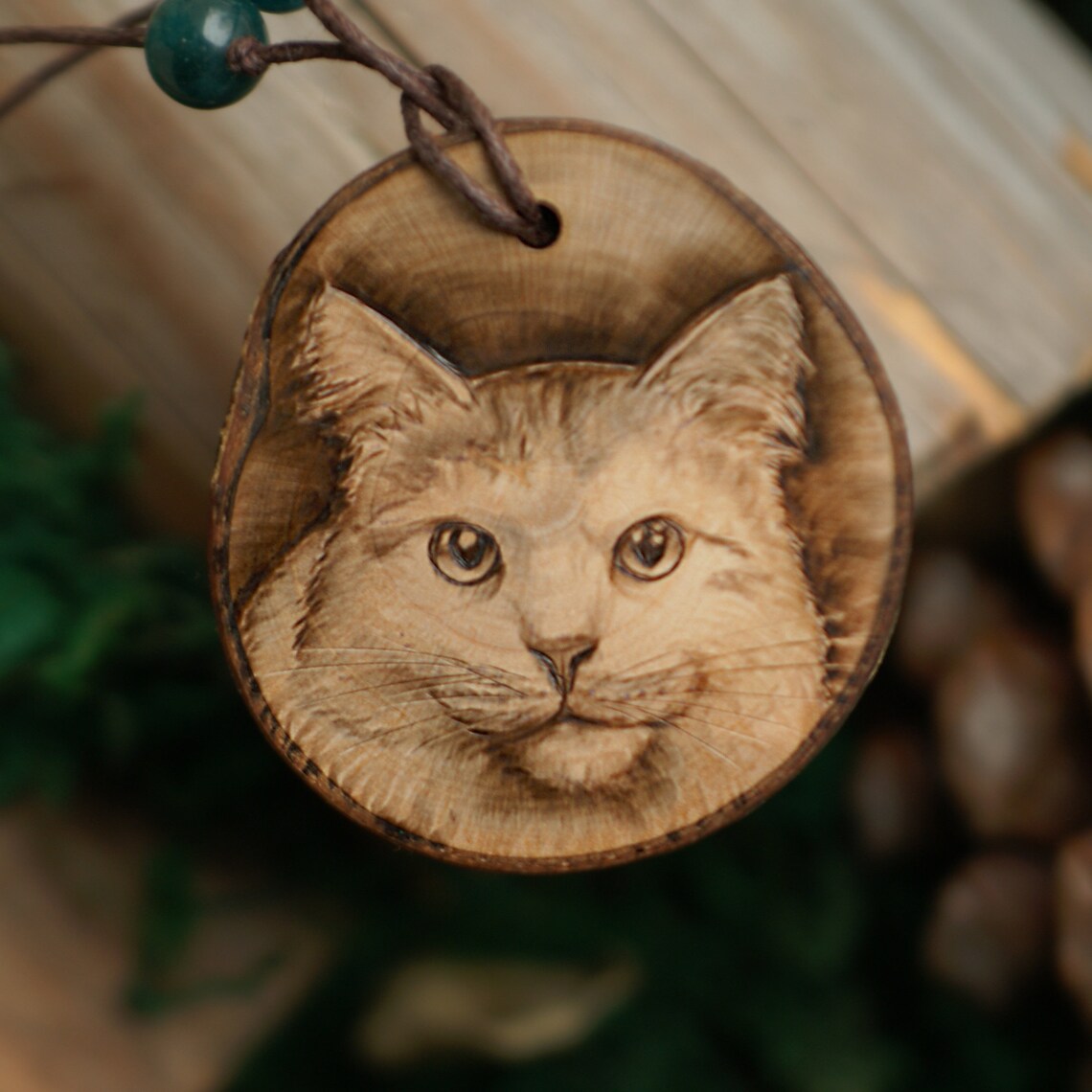 Cat necklace pendant is unique gifts for cat lovers. 10 Etsy