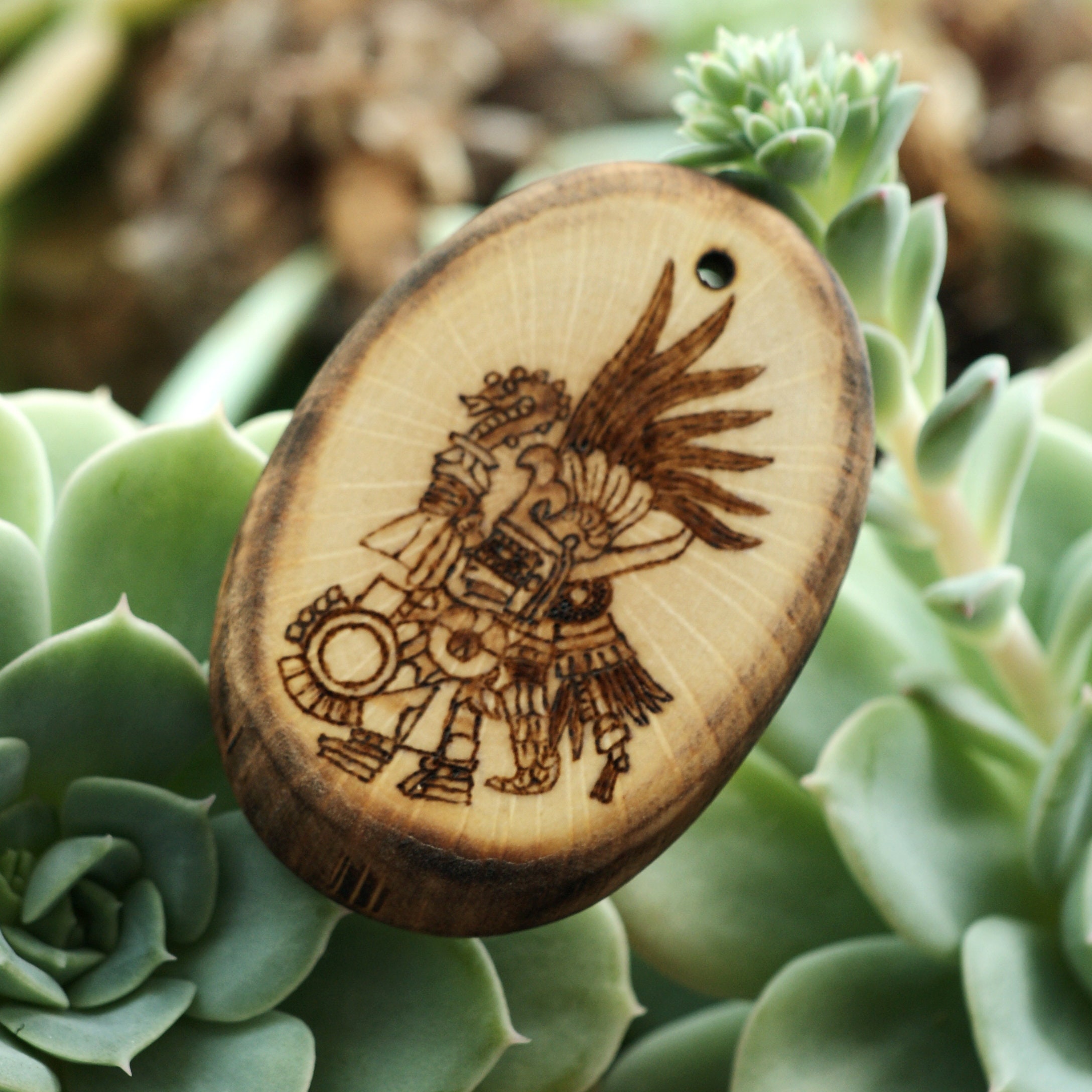 Mens eagle necklace pendant wood burning small gifts for men. Etsy