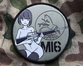 Vietnam War (CAT Infantry Series) - M16 'Service Waifu' military morale patch