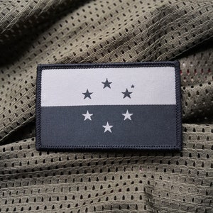 Ace Combat inspired, Osea Federation low visibility flag ACU, Military Morale Patch image 2
