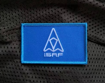 エースコンバットにインスパイアされた、ISAF 旗、軍の士気パッチ