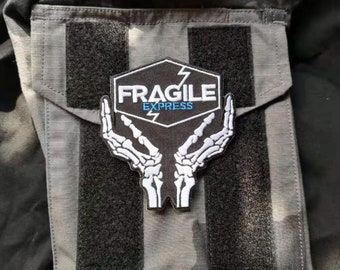 DS inspired, Fragile Express, military morale patch