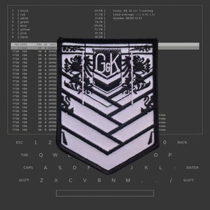 Linha de Frente Feminina (GFL) - Griffin e Kryuger, patch de moral militar G&K