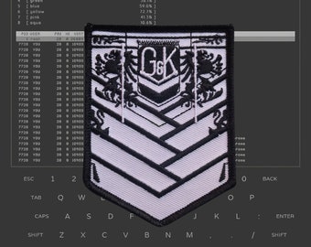 Girls' Frontline (GFL) - Griffin and Kryuger, G&K military morale patch