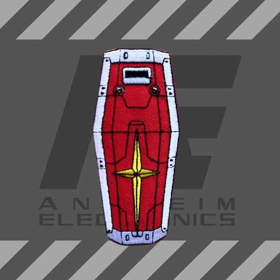 Gundam Inspired, RX-78-2 Shield, Military Anime Cosplay