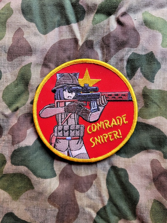 アメリカ軍ベトナム派遣部隊ピンバッジ ベトナム戦争（CAT歩兵シリーズ） - ベトコン「同志スナイパー！」軍事