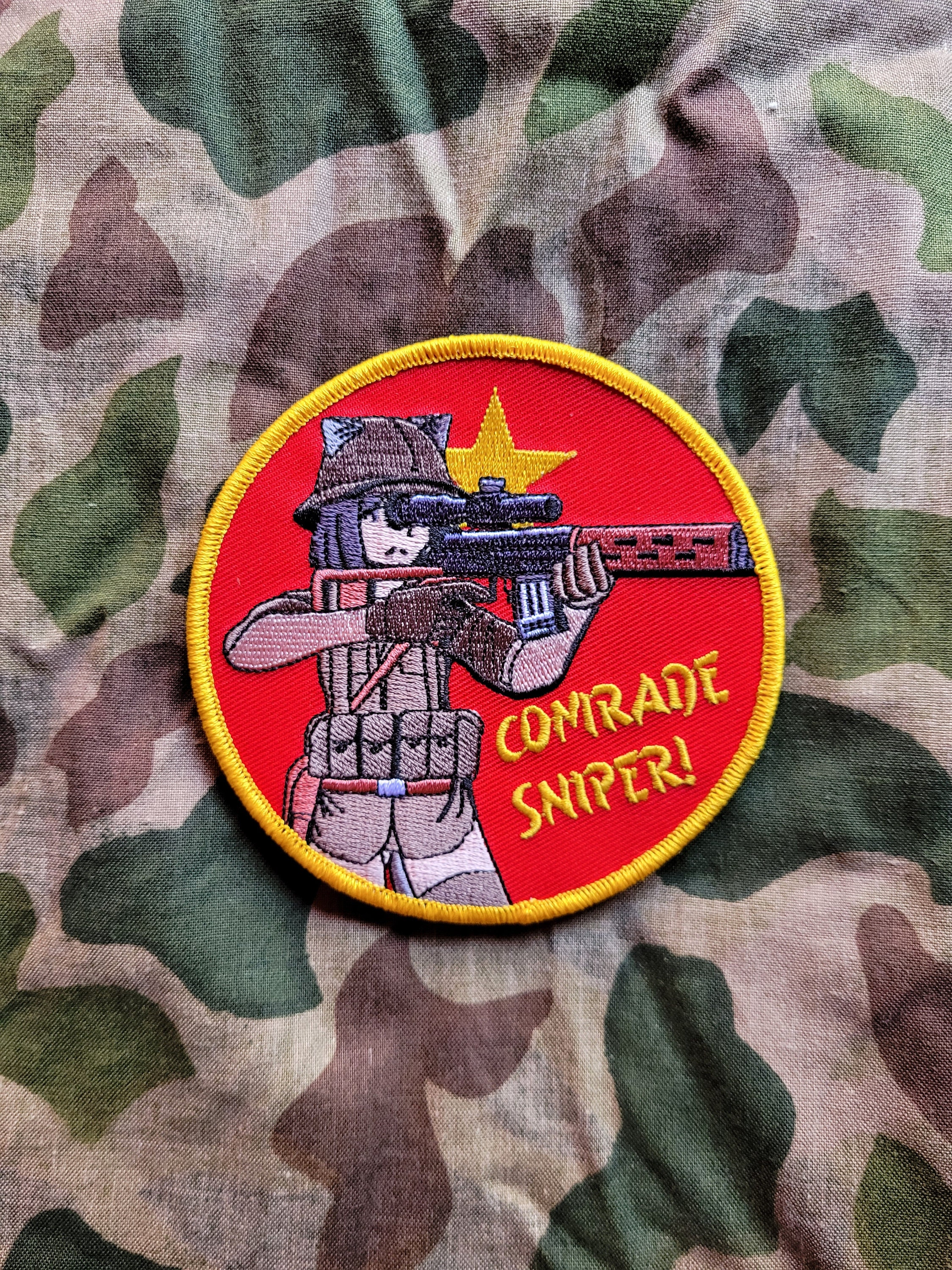 American Bikini Girl  Anime Morale Patch by FEICORP on DeviantArt