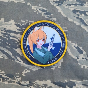 Atamonica + Ace Combat inspired, Trigger Waifu, military anime morale patch