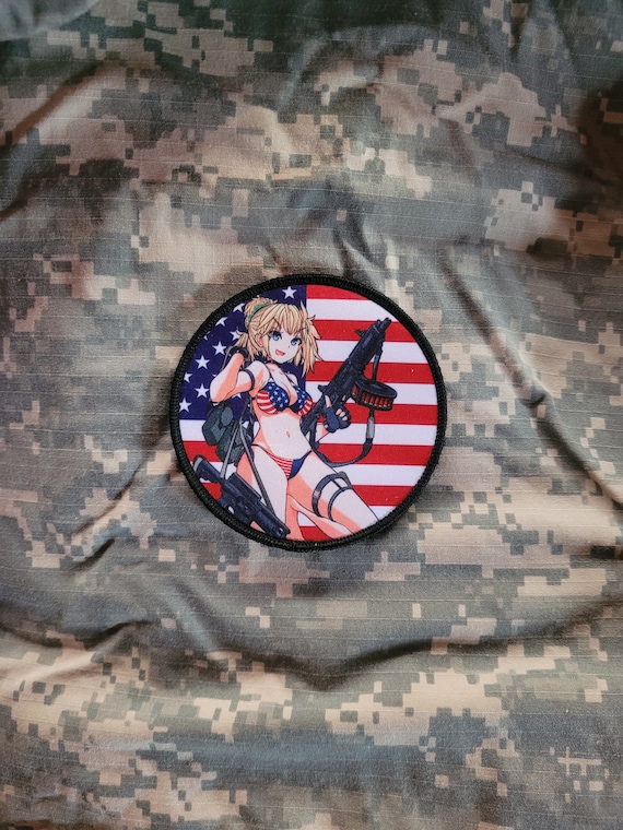 ANIME (PVC) WAIFU VELCRO PATCH