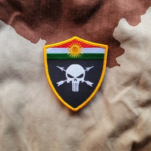 Kurdish Special Forces, military morale patch
