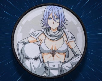 Snow Imperial Cannon Fodder girl Trooper waifu, female weeb pinup anime morale patch