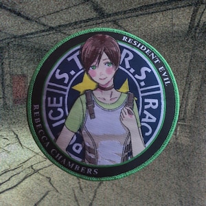 Biohazard Inspired, Rebecca Chambers Fan Art, Evil Resident, morale patch