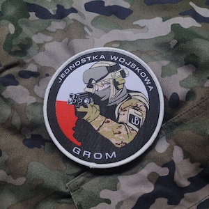 Anime Waifu Militaire serie - Poolse GROM, militair moreelpatch