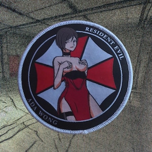 Biohazard Inspired, Ada Wong Fan Art, Evil Resident, morale patch