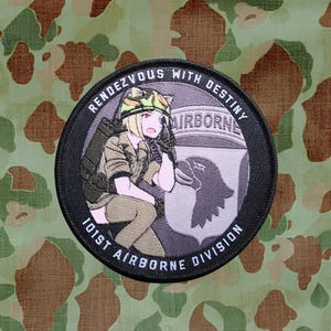 Vietnam War (CAT Infantry Series) - 101st Airborne Division military anime morale patch