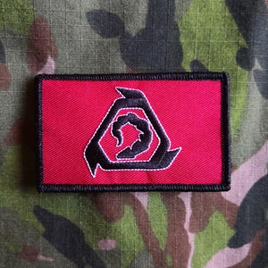 Command & Conquer inspired, 3rd Tiberium War NOD flag, military morale patch