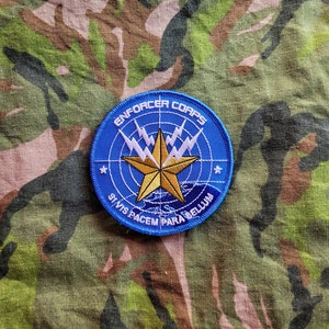 European Federation Enforcer Corps, World War 3 service, military morale patch