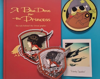 A Blue Dove for the Princess (Ace Combat inspired) - Peace Edition Hardcover Book