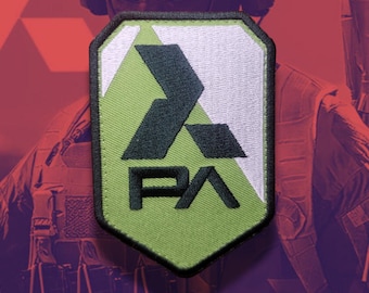 Fictional PMC PAX faction unit MILSIM and airsoft embroidered morale patch