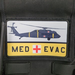 Atamonica - &#39;Medevac LARGE&#39; military morale patch