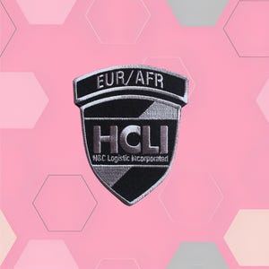 Jormungand inspired, H&C logistic incorporated (HCLI) badge, military morale patch