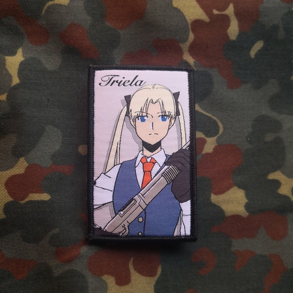 Gunslinger Girl - GFL Triela SG, tactical doll military morale patch