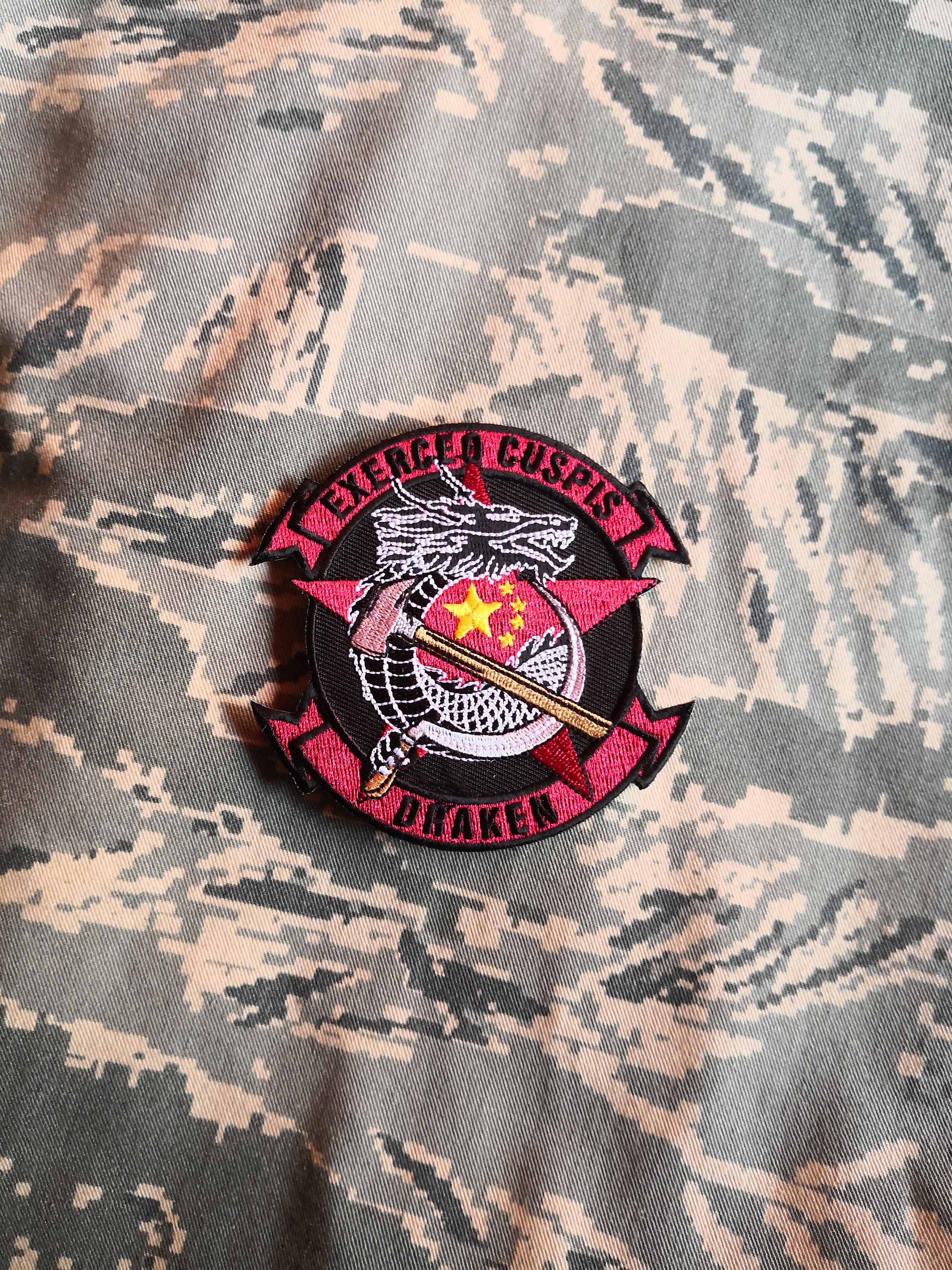 Aggressor Squadron 'draken', Aviation Military Morale Patch