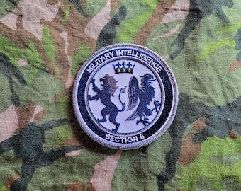 Geheimer Nachrichtendienst (MI6), militärischer Airsoft Cosplay Patch