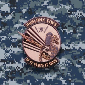 Phalanx CIWS military morale patch