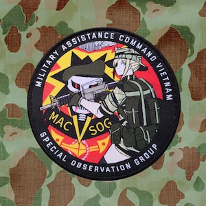 Vietnam War (CAT Infantry Series) - MACV Vietnam Special Forces advisor military anime morale patch