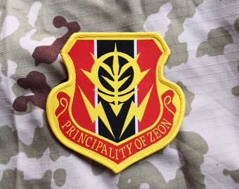 Gundam inspired, Principality of Zeon, military morale patch