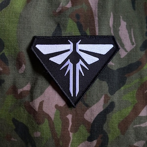 The Last of Us inspired, 'Fireflies', military morale patch