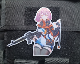 Military Superpower Goddess - 'AMERICA' army anime weeb morale patch